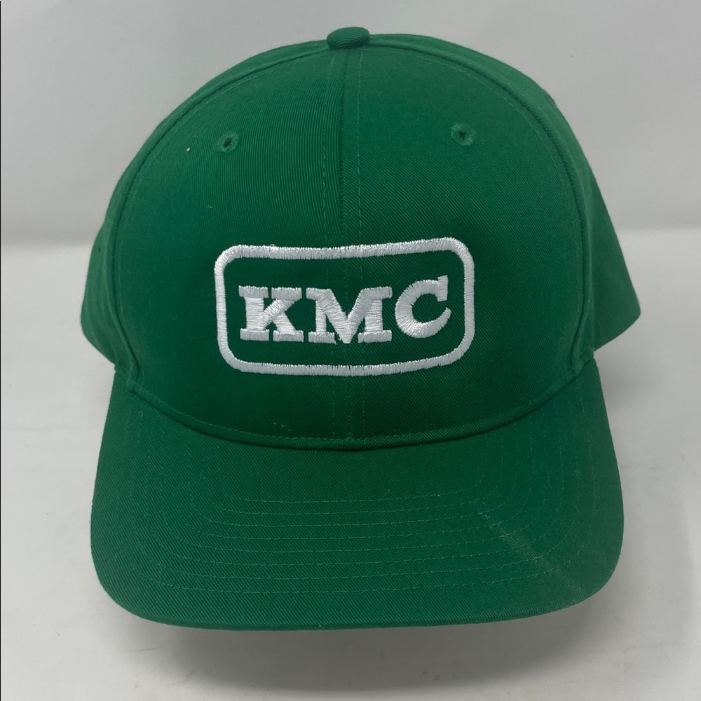 Richardson Green & White KMC Logo Cap Like New Condition